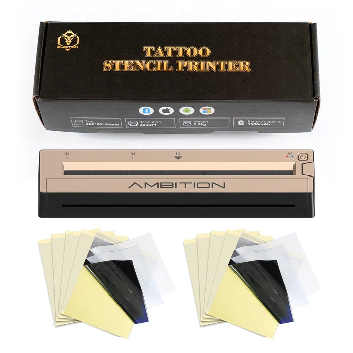 Ambition Wireless Tattoo Stencil Printer