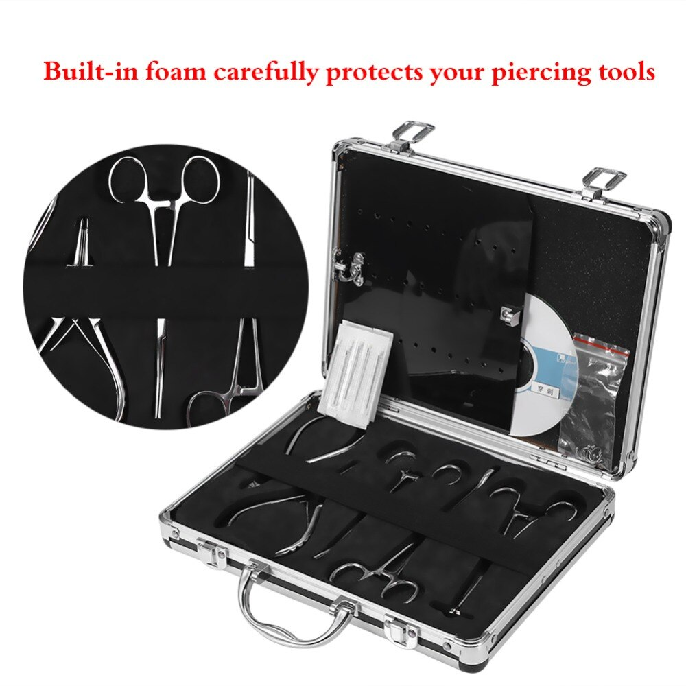 Body Piercing Tool Kit Complet
