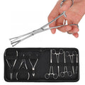 Professional Stainless Steel Body Piercing Kit 8 Pcs